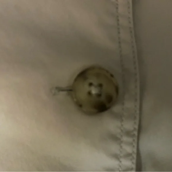 Ann Taylor Cream Short Sleeve Blouse/Top EUC 4 - Picture 5 of 6